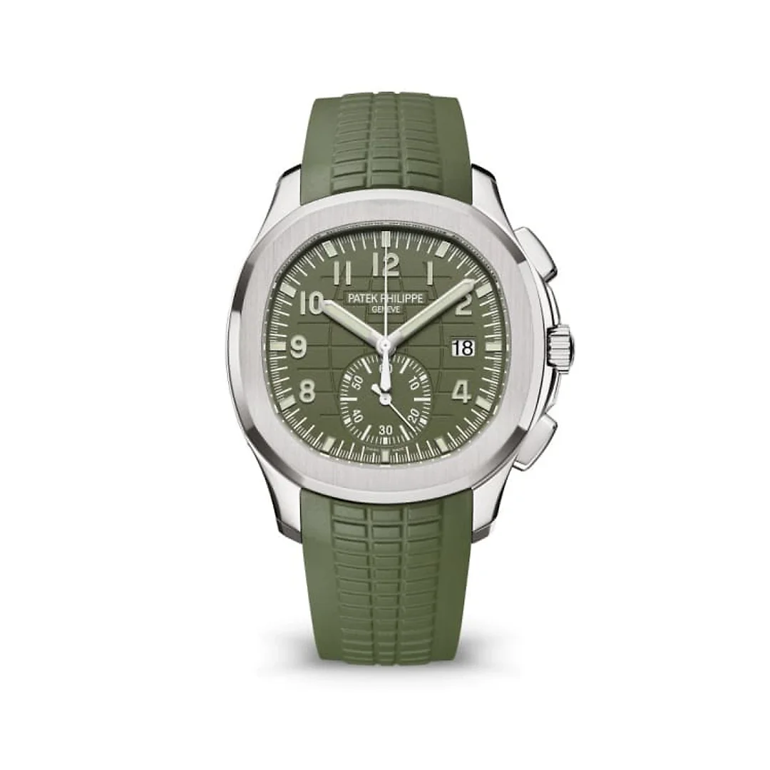 Patek Philippe Aquanaut Chronograph, 18k White Gold, 42,2mm, Ref# 5968G-010