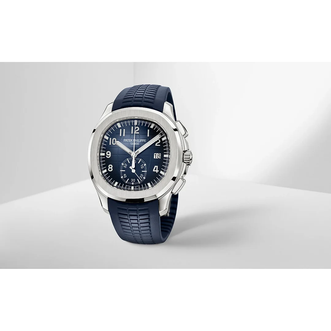 Patek Philippe Aquanaut Chronograph, 18k White Gold, 42,2mm, Ref# 5968G-001