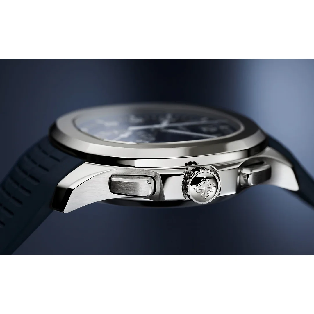Patek Philippe Aquanaut Chronograph, 18k White Gold, 42,2mm, Ref# 5968G-001