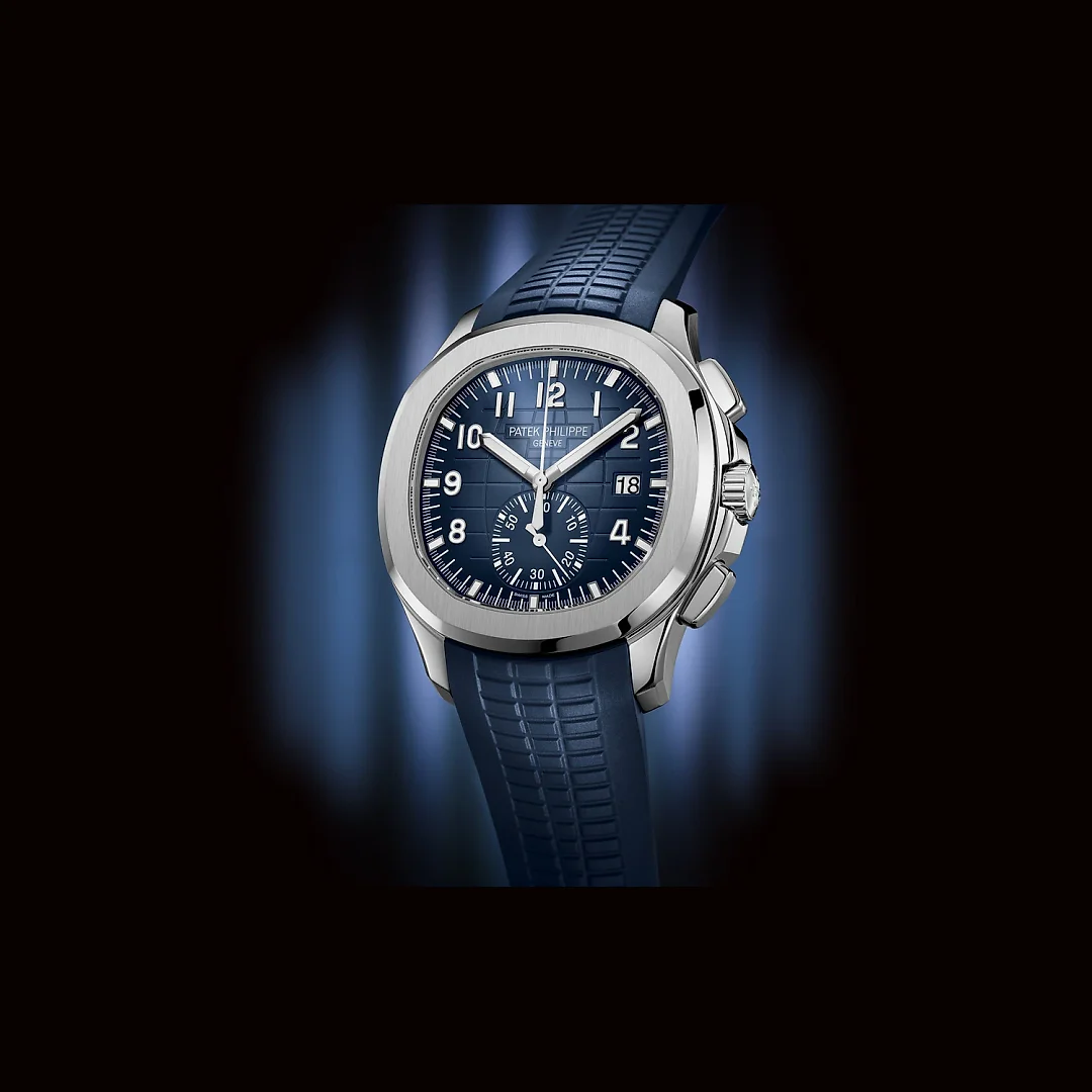 Patek Philippe Aquanaut Chronograph, 18k White Gold, 42,2mm, Ref# 5968G-001