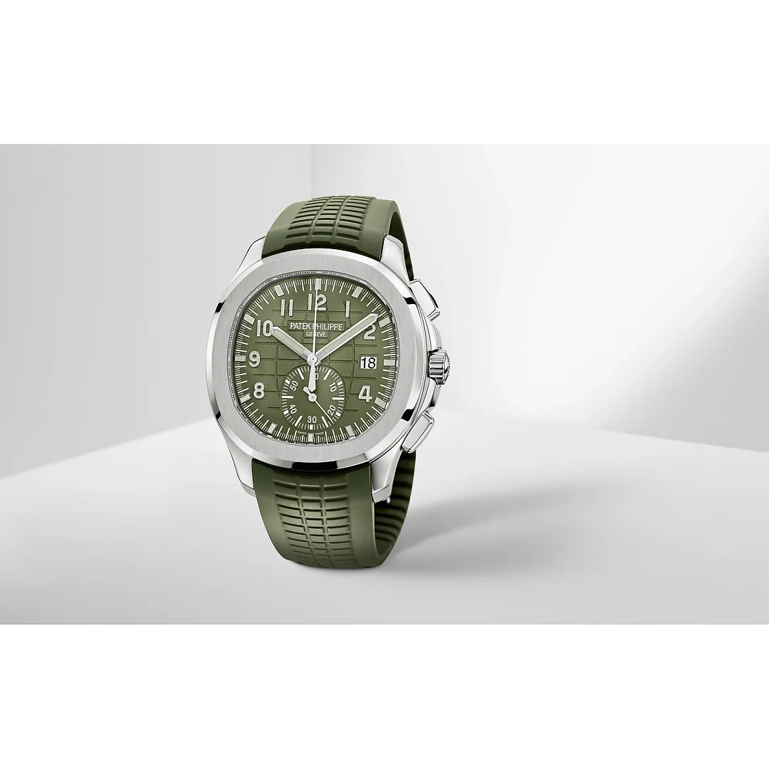 Patek Philippe Aquanaut Chronograph, 18k White Gold, 42,2mm, Ref# 5968G-010