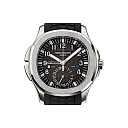 Patek Philippe Aquanaut Dual Time Black Dial Automatic Men’s Watch 5164A-001