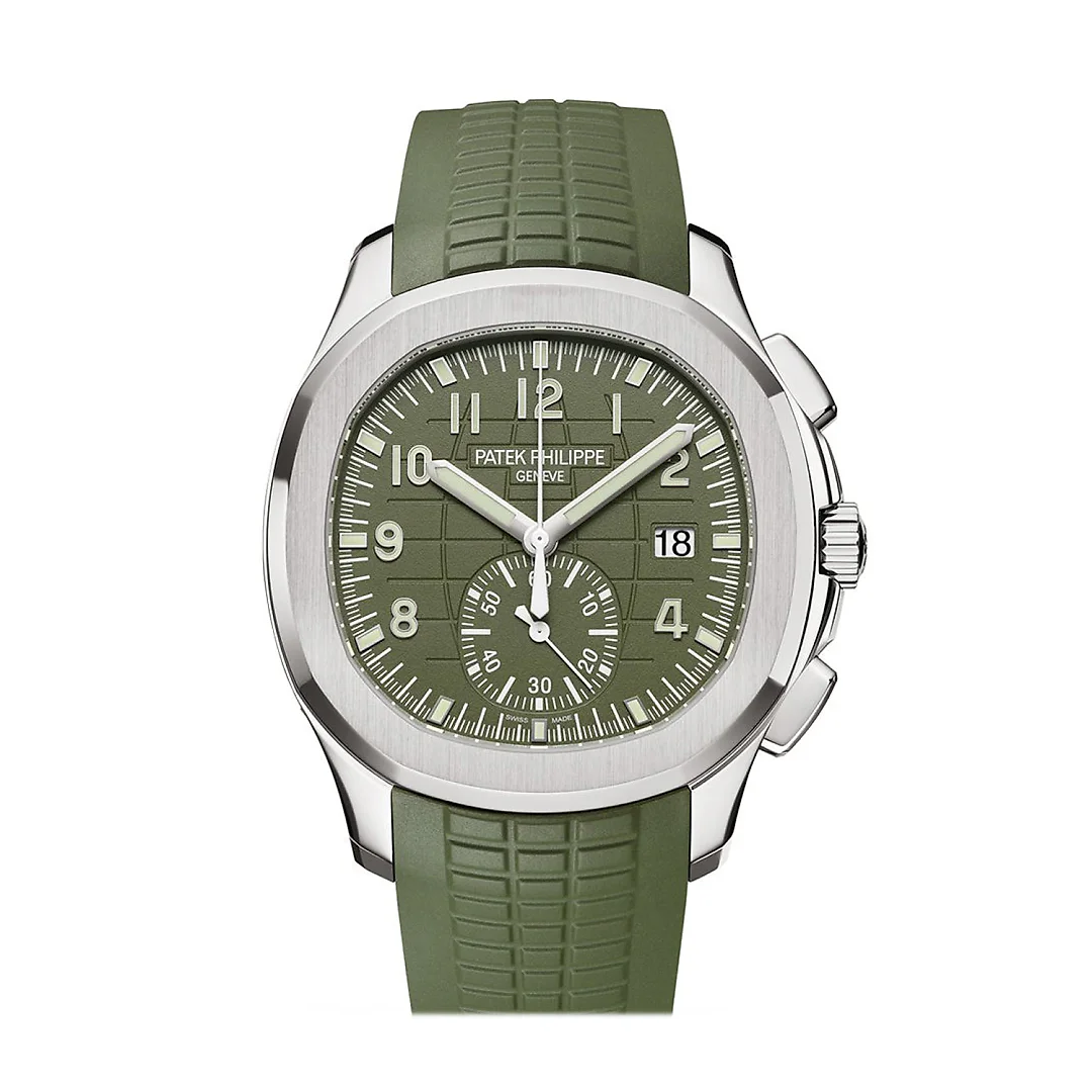 Patek Philippe Aquanaut Khaki Green Mens Watch 5968G-010