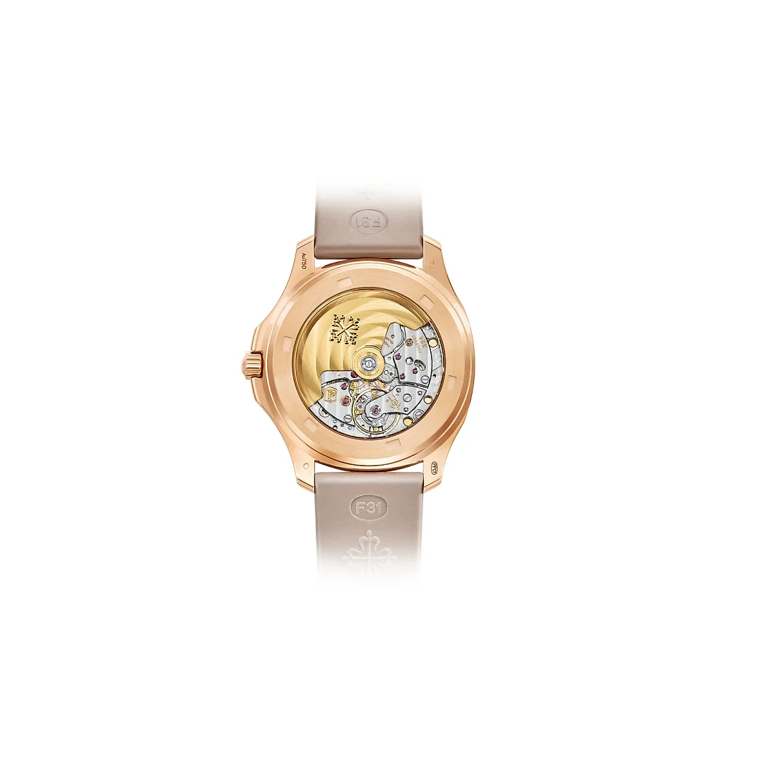 Patek Philippe Aquanaut Luce Haute Joaillerie, 18k Rose Gold with 313 diamonds ~7,9ct, 38,8mm, Ref# 5062/450R-001