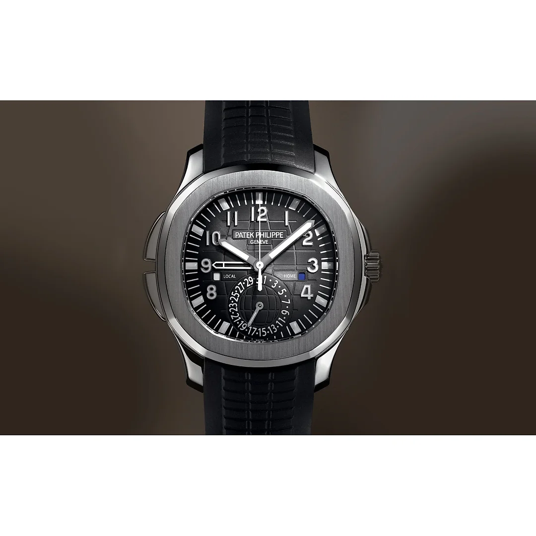 Patek Philippe Aquanaut Travel Time, Stainless Steel, 40,8mm, Ref# 5164A-001