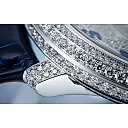 Patek Philippe Calatrava Diamond Ribbon Joaillerie Ladies, 18kt White Gold set with 770 Diamonds: ~4,4ct, 36,5mm, Ref# 4978/400G-001