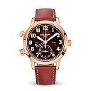 Patek Philippe Complication, 18k Rose Gold, Calatrava Pilot Travel Time 42mm, Ref# 5524R-001