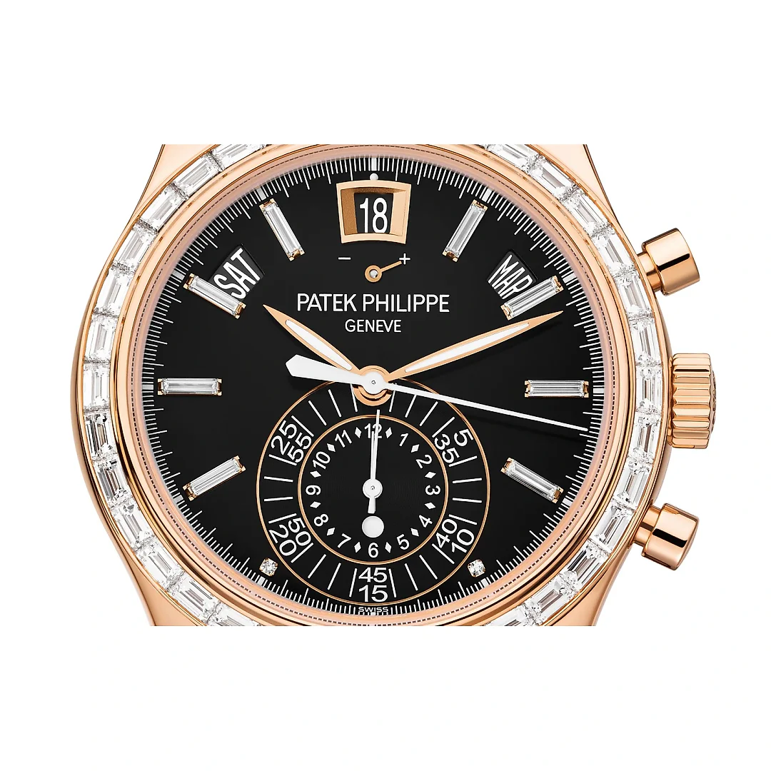 Patek Philippe Complication, 18k Rose Gold, Flyback Chronograph with Annual Calendar 40,5mm, Ref# 5961R-010
