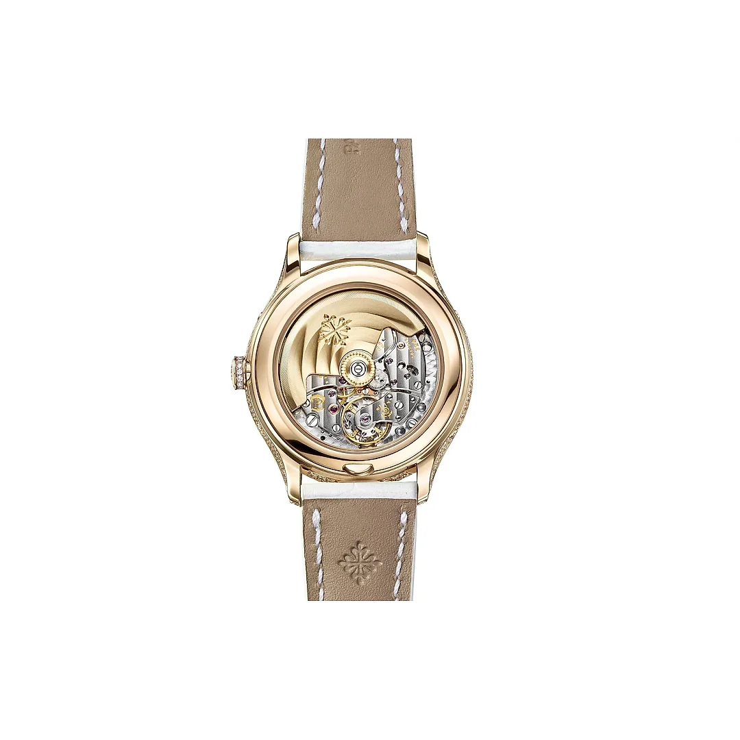 Patek Philippe Complication, 18k Rose Gold set with 388 diamonds (~2,92 ct), 38mm, Annual Calendar Ref# 4948R-001