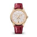 Patek Philippe Complication, 18k Rose Gold set with 155 diamonds (~1.34 ct), 38mm, Annual Calendar Ref# 4947R-001