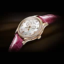 Patek Philippe Complication, 18k Rose Gold set with 155 diamonds (~1.34 ct), 38mm, Annual Calendar Ref# 4947R-001