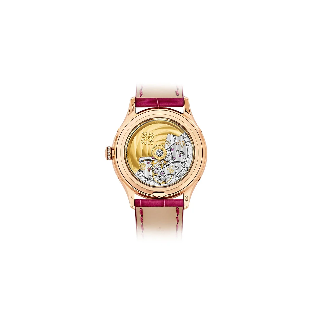 Patek Philippe Complication, 18k Rose Gold set with 155 diamonds (~1.34 ct), 38mm, Annual Calendar Ref# 4947R-001