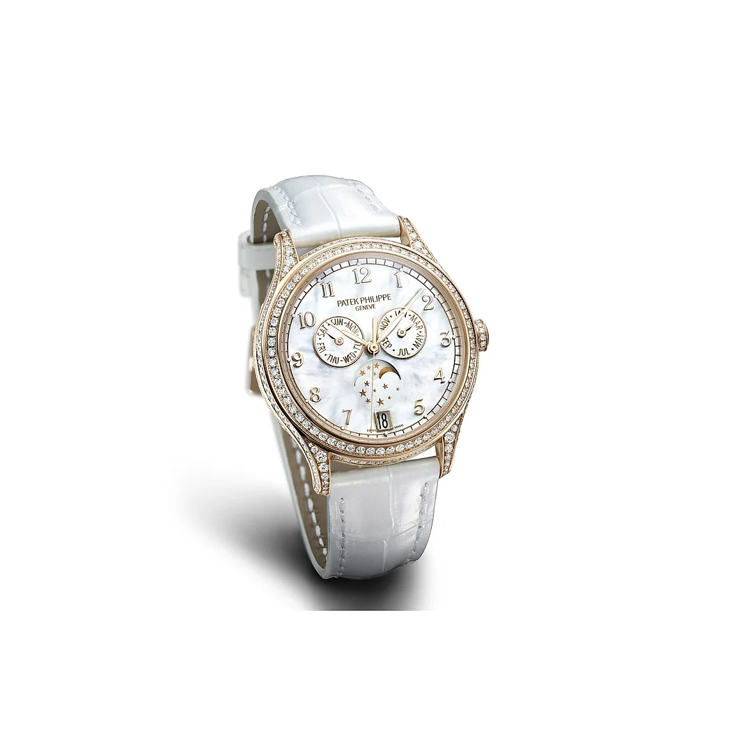 Patek Philippe Complication, 18k Rose Gold set with 388 diamonds (~2,92 ct), 38mm, Annual Calendar Ref# 4948R-001