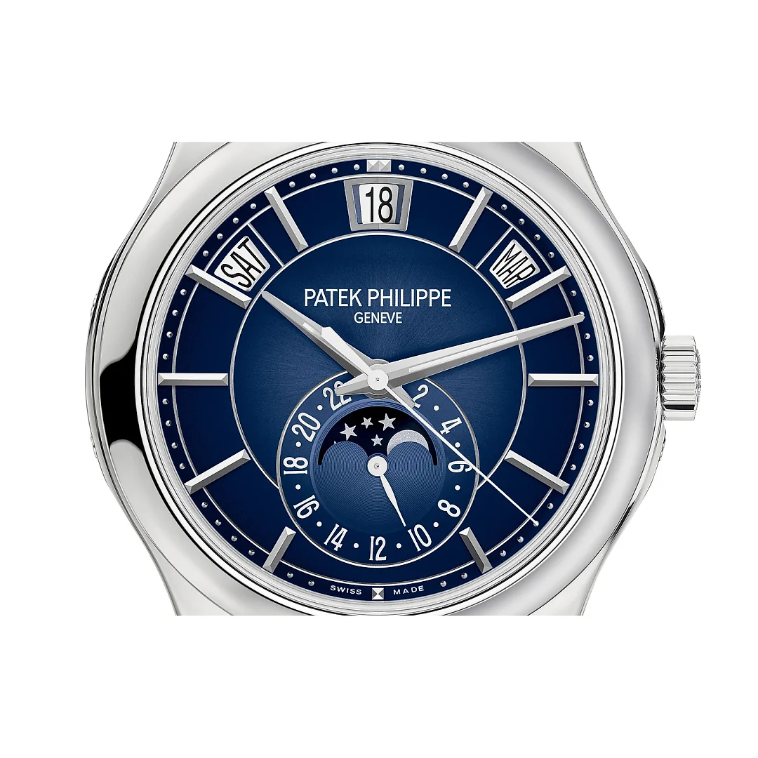 Patek Philippe Complication, 18k White Gold, 40mm, Annual Calendar Ref# 5205G-013