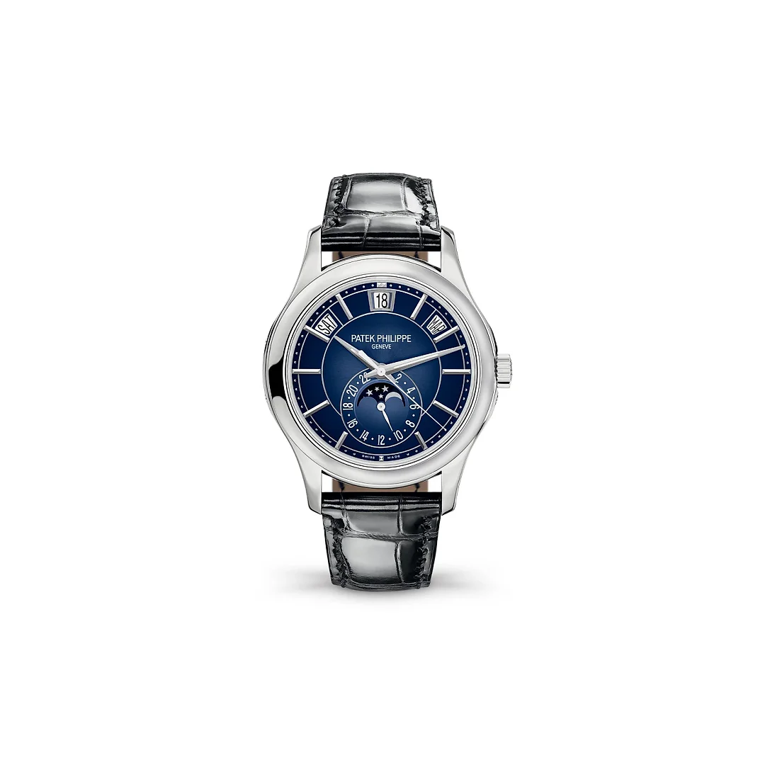 Patek Philippe Complication, 18k White Gold, 40mm, Annual Calendar Ref# 5205G-013