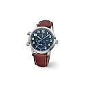 Patek Philippe Complication, 18k White Gold, Calatrava Pilot Travel Time 42mm, Ref# 5524G-001