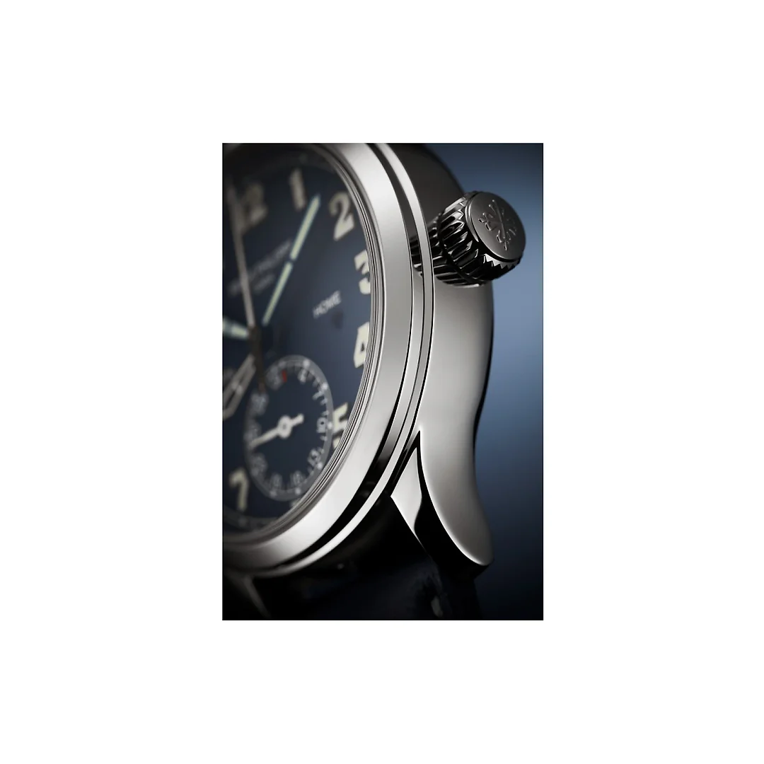 Patek Philippe Complication, 18k White Gold, Calatrava Pilot Travel Time 37,5mm, Ref# 7234G-001