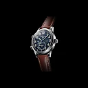 Patek Philippe Complication, 18k White Gold, Calatrava Pilot Travel Time 42mm, Ref# 5524G-001