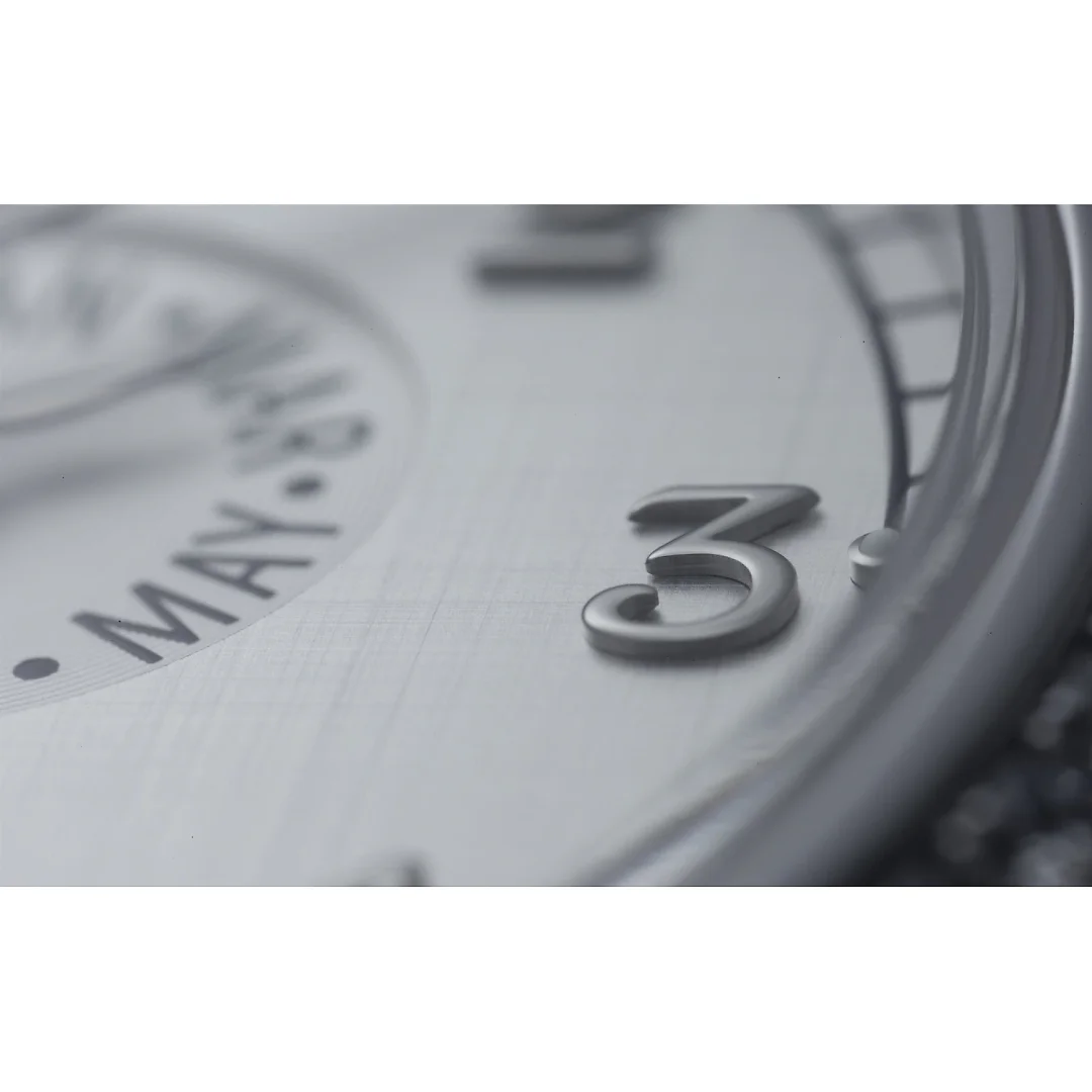Patek Philippe Complication, 18k White Gold set with 155 diamonds (~1.34 ct), 38mm, Annual Calendar Ref# 4947G-010