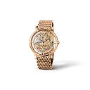 Patek Philippe Complication Calatrava Skeleton movement with hand-engraved decoration, 18k Rose Gold, 39mm, Ref# 5180/1R-001