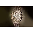 Patek Philippe Complication Calatrava Skeleton movement with hand-engraved decoration, 18k Rose Gold, 39mm, Ref# 5180/1R-001