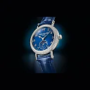 Patek Philippe Complication Moon Phases, 18k White Gold with 132 (~1.09 cts.) brilliant-cut diamonds, 33mm, Ref# 7121/200G-001