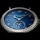 Patek Philippe Complication Moon Phases, 18k White Gold with 132 (~1.09 cts.) brilliant-cut diamonds, 33mm, Ref# 7121/200G-001