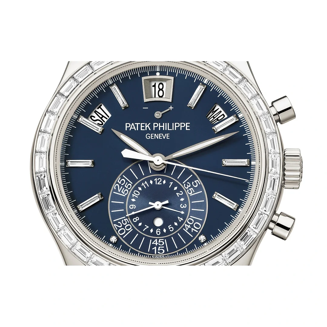 Patek Philippe Complication, Platinum, Flyback Chronograph with Annual Calendar 40,5mm, Ref# 5961P-001
