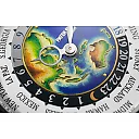 Patek Philippe Complication World Time Rare Handcrafts, 18k White Gold, 38,5mm, Ref# 5231G-001