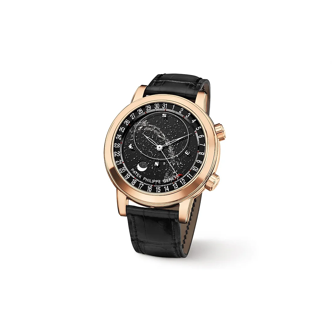 Patek Philippe Grand Complication, 18k Rose Gold, 44mm, Astronomical, Ref# 6102R-001