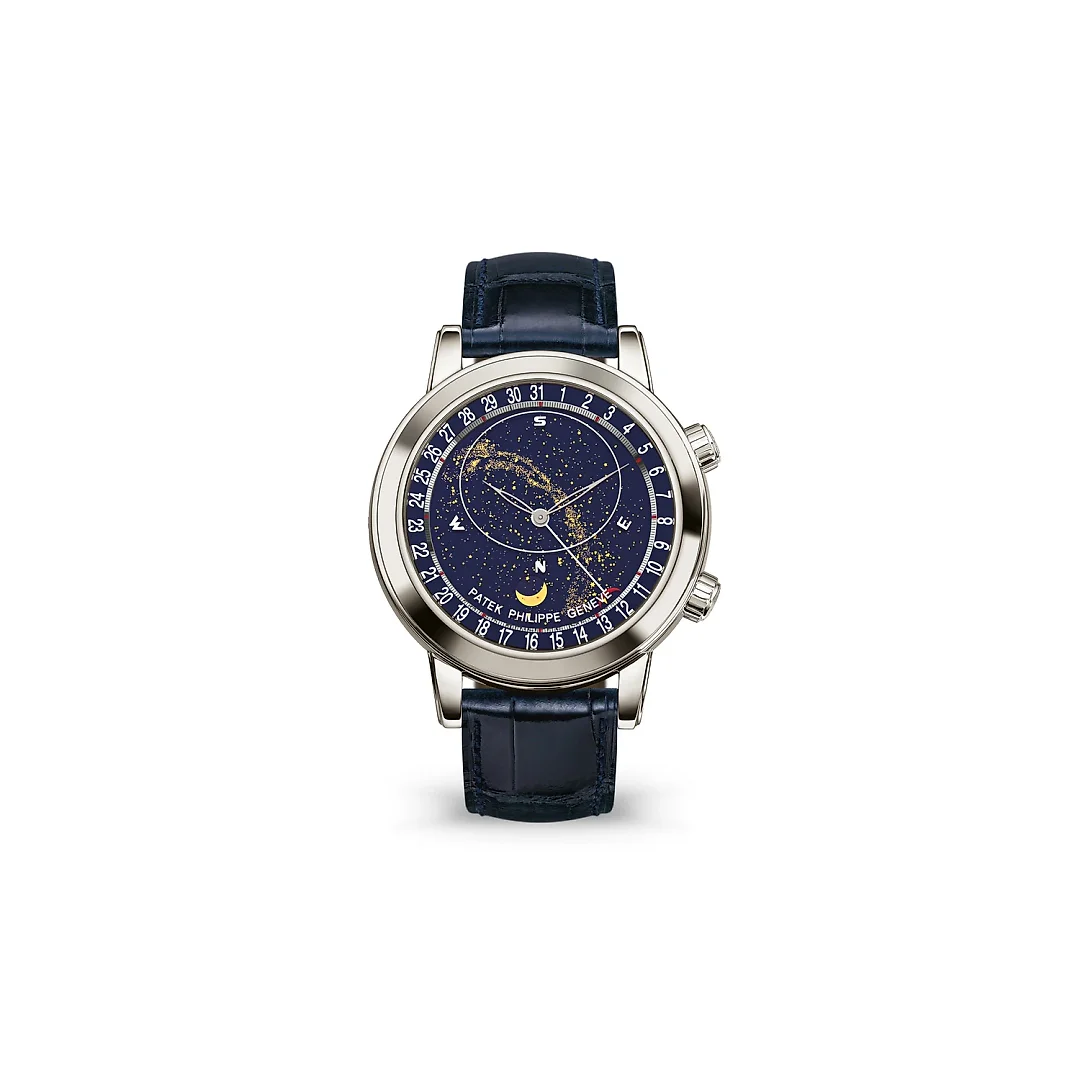 Patek Philippe Grand Complication, Platinum, 44mm, Astronomical, Ref# 6102P-001