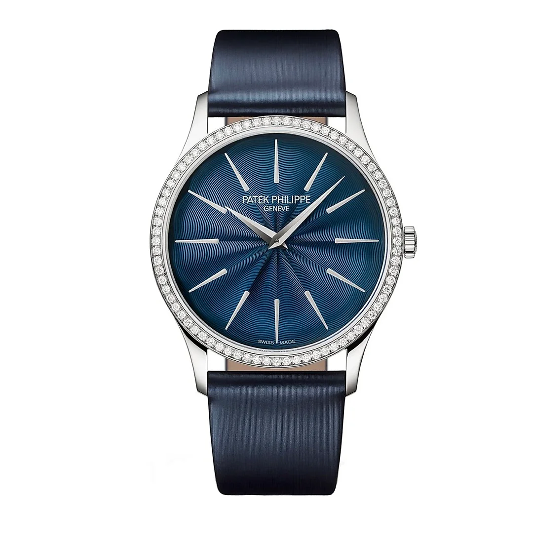 Patek Philippe Ladies’ Calatrava, 18k White Gold, 35mm, Ref# 4997/200G-001