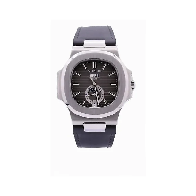 Patek Philippe Nautilus, 40.5mm, Stainless Steel, Black Dial, 5726A-001