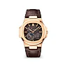 Patek Philippe Nautilus Date, Moon Phases Watch, 18k Rose Gold, 40mm, Ref# 5712R-001