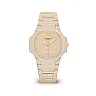 Patek Philippe Nautilus Haute Joaillerie Ladies Automatic Watch, 18K Rose Gold and Diamonds, 35,2mm, Ref# 7118/1450R-001
