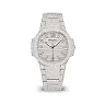 Patek Philippe Nautilus Haute Joaillerie Ladies Automatic Watch, 18K White Gold and Diamonds, 35,2mm, Ref# 7118/1450G-001