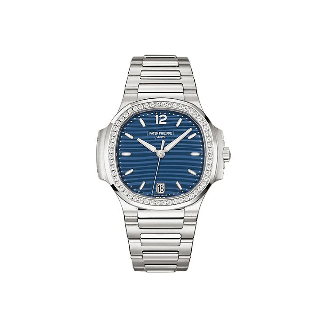 Patek Philippe Nautilus Ladies Automatic – 35.2 mm – Steel – Blue Opaline Dial – 7118/1200A-001