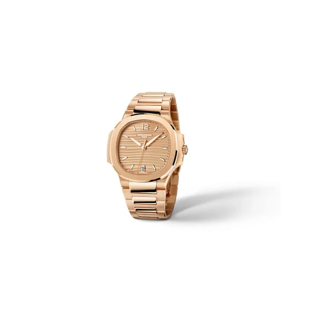 Patek Philippe Nautilus Rose Gold 7118-1R-010 with Golden Brown Opaline dial