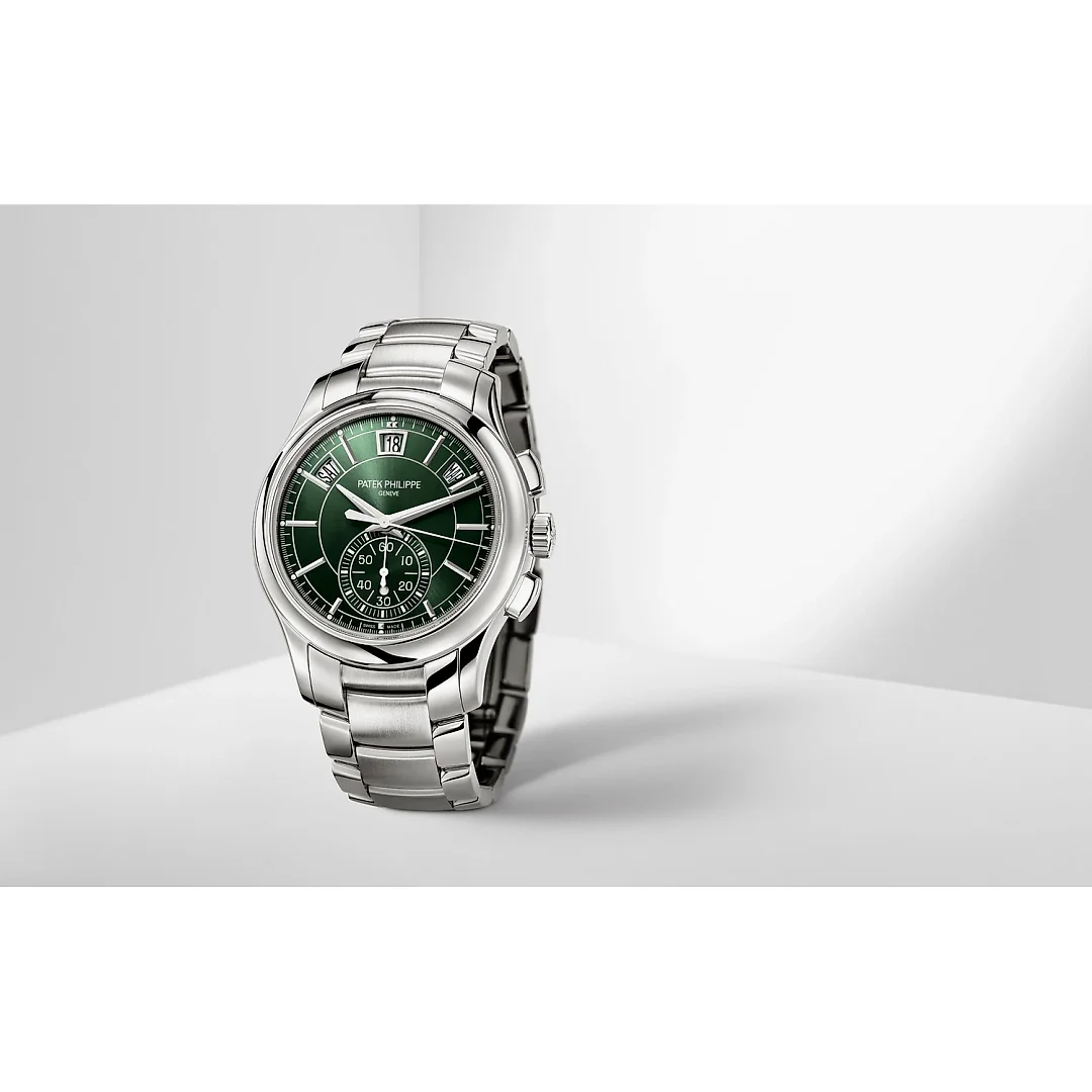 Patek Philippe Sports Complication, Stainless Steel, Flyback Chronograph with Annual Calendar 42mm, Ref# 5905/1A-001