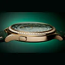 Patek Philippe Womenâ€™s Complication World-Time, 18k Rose Gold set with 89 diamonds (~1.03 ct.), 36mm, Ref# 7130R-014