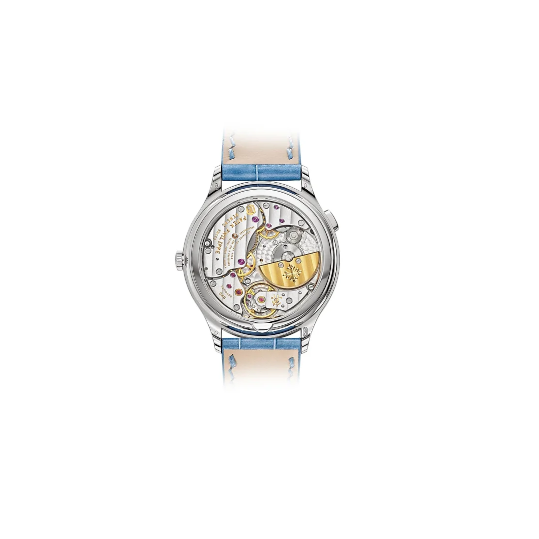 Patek Philippe Womenâ€™s Complication World-Time, 18k White Gold set with 89 diamonds (~1.03 ct.), 36mm, Ref# 7130G-016