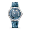 Patek Philippe Womenâ€™s Complication World-Time, 18k White Gold set with 89 diamonds (~1.03 ct.), 36mm, Ref# 7130G-016
