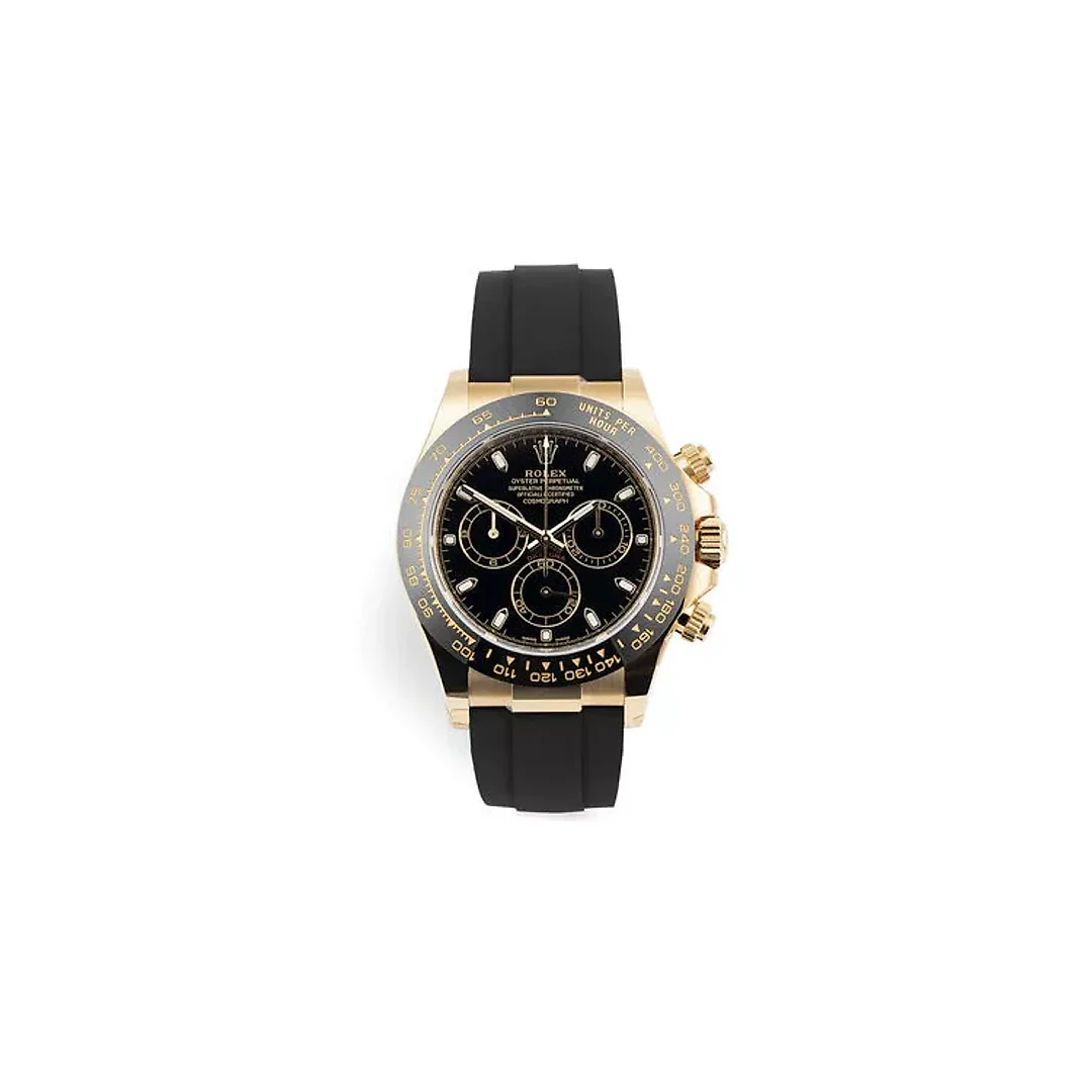 Rolex 116518LN Cosmograph Daytona “Brand new’ Yellow Gold Oysterflex