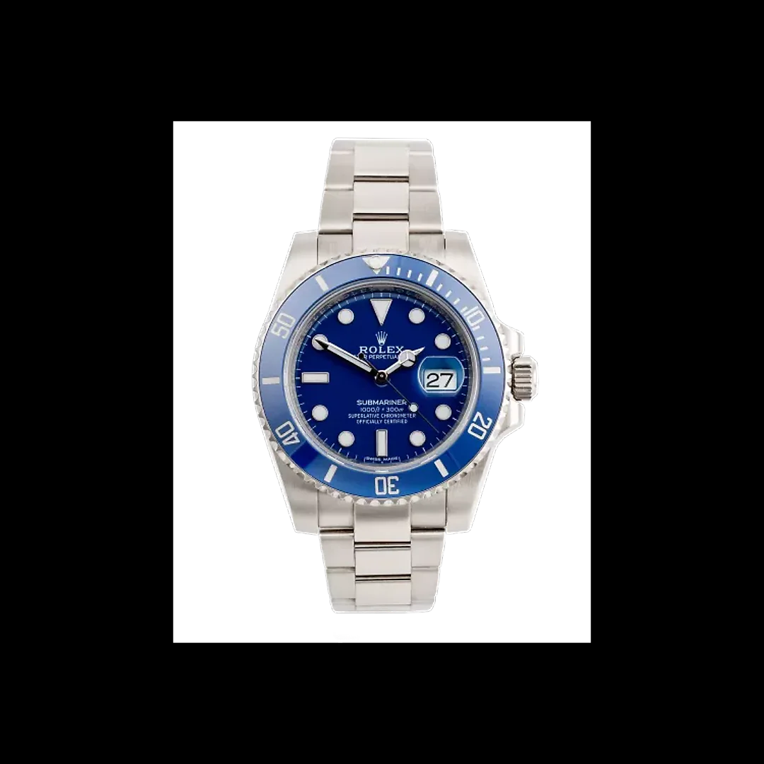 Rolex 116619LB Submariner Date Smurf 18ct