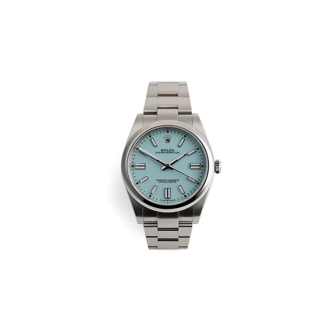 Rolex 124300 Oyster Perpetual 41 “Tiffany Blue” Brand New