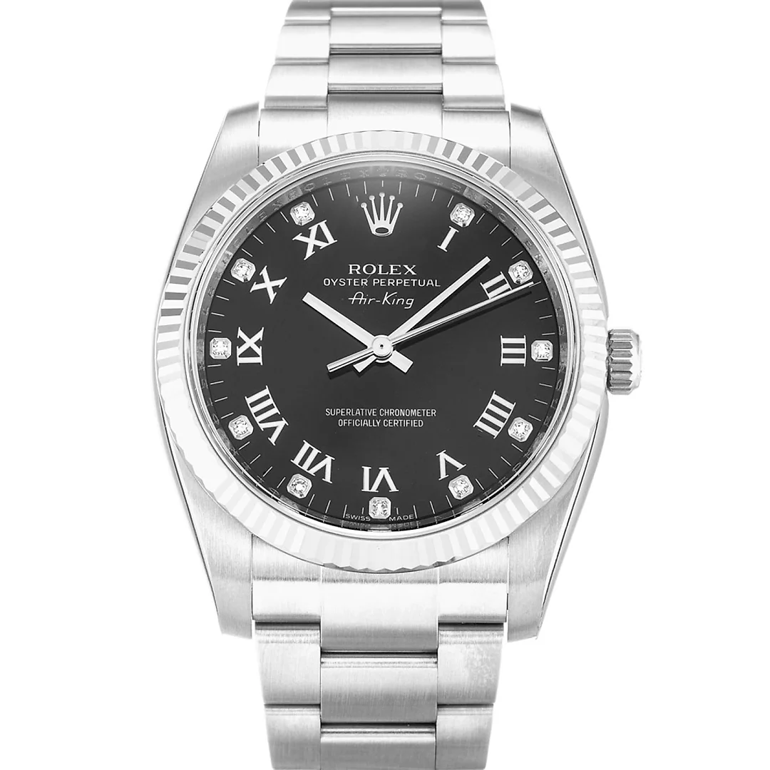 Rolex Air-King 34mm Dial Black Ref.114234