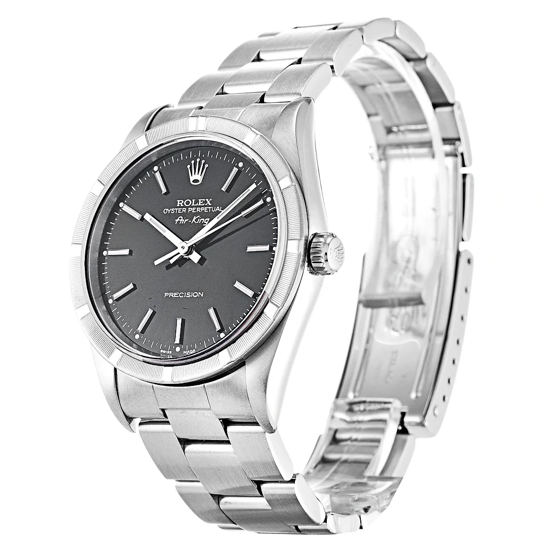 Rolex Air-King 34mm Dial Black Ref.14010