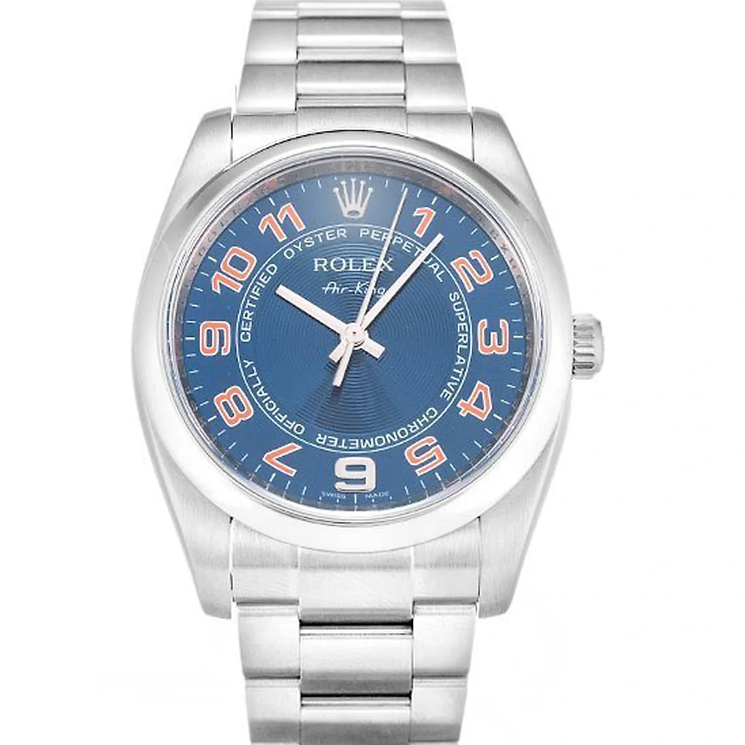 Rolex Air-King 34mm Dial Blue Ref.114200