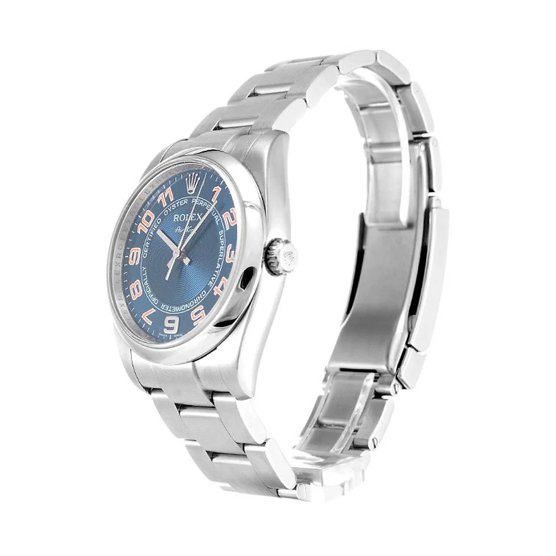Rolex Air-King 34mm Dial Blue Ref.114200