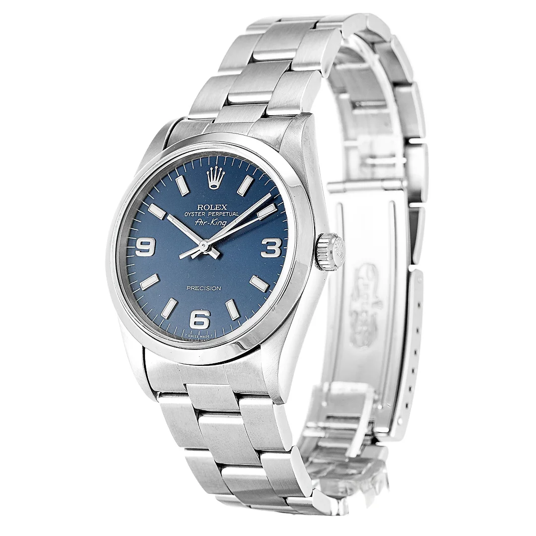 Rolex Air-King 34mm Dial Blue Ref.14000